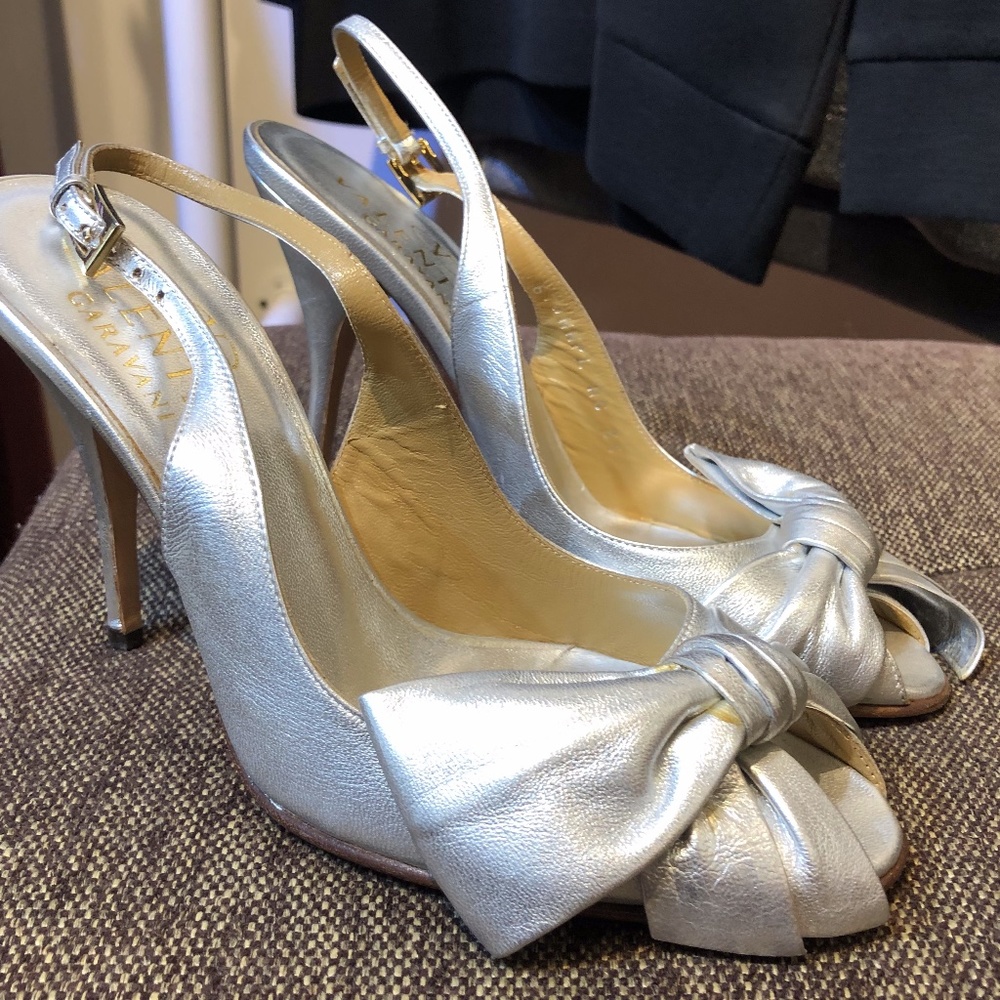 Valentino Mena Bow Slingback Heel